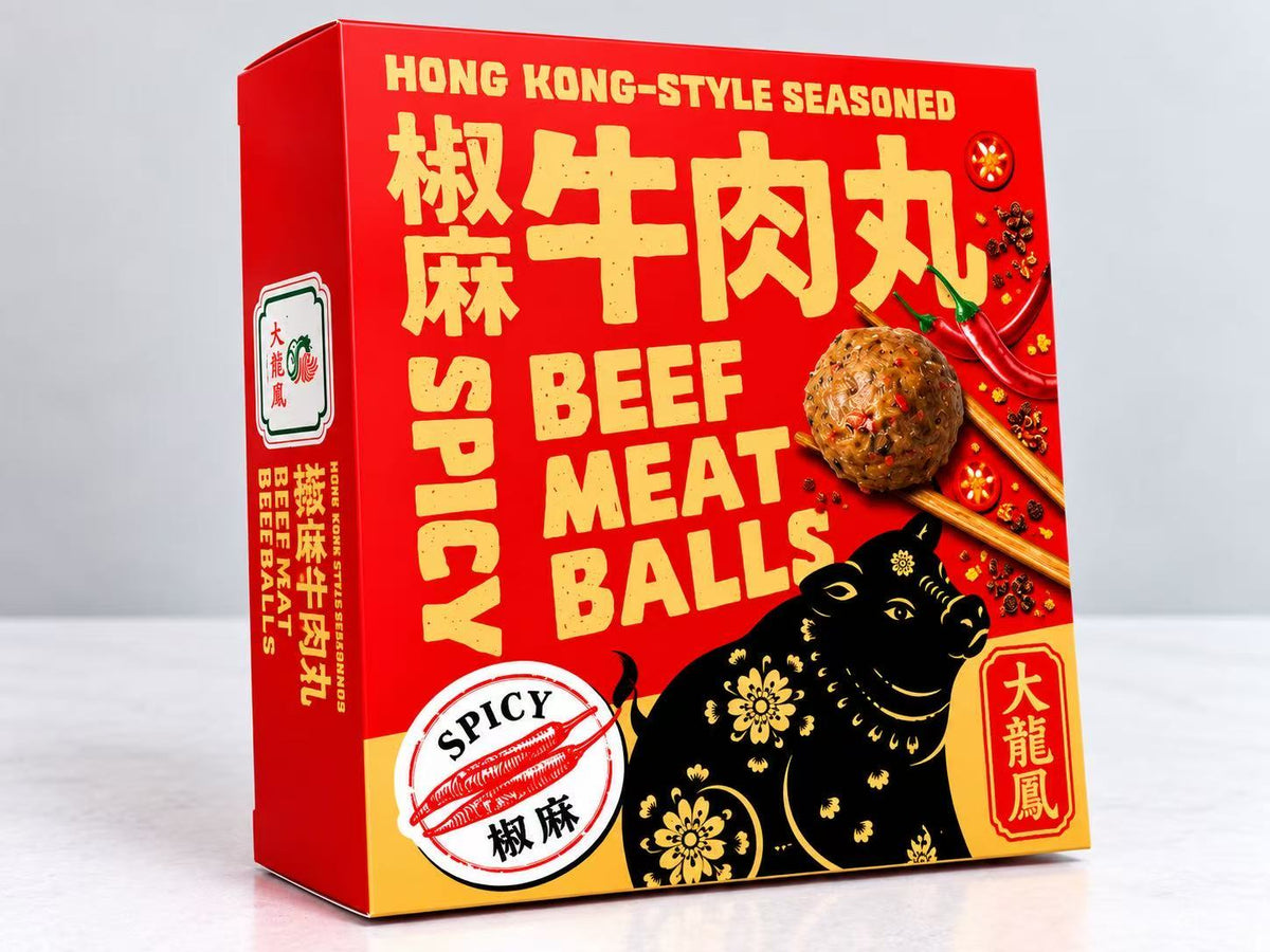 [新品] 大龍鳳 椒麻牛肉丸 250g TLF Spicy Beef Meatballs