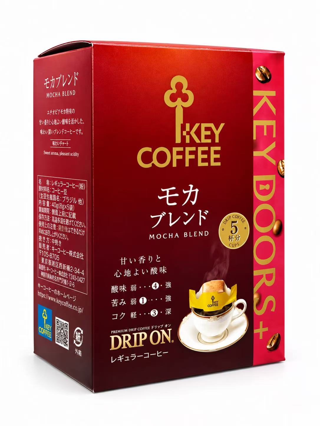 [NEW] KEY COFFEE Drip On Mocha Blend 5 cups
