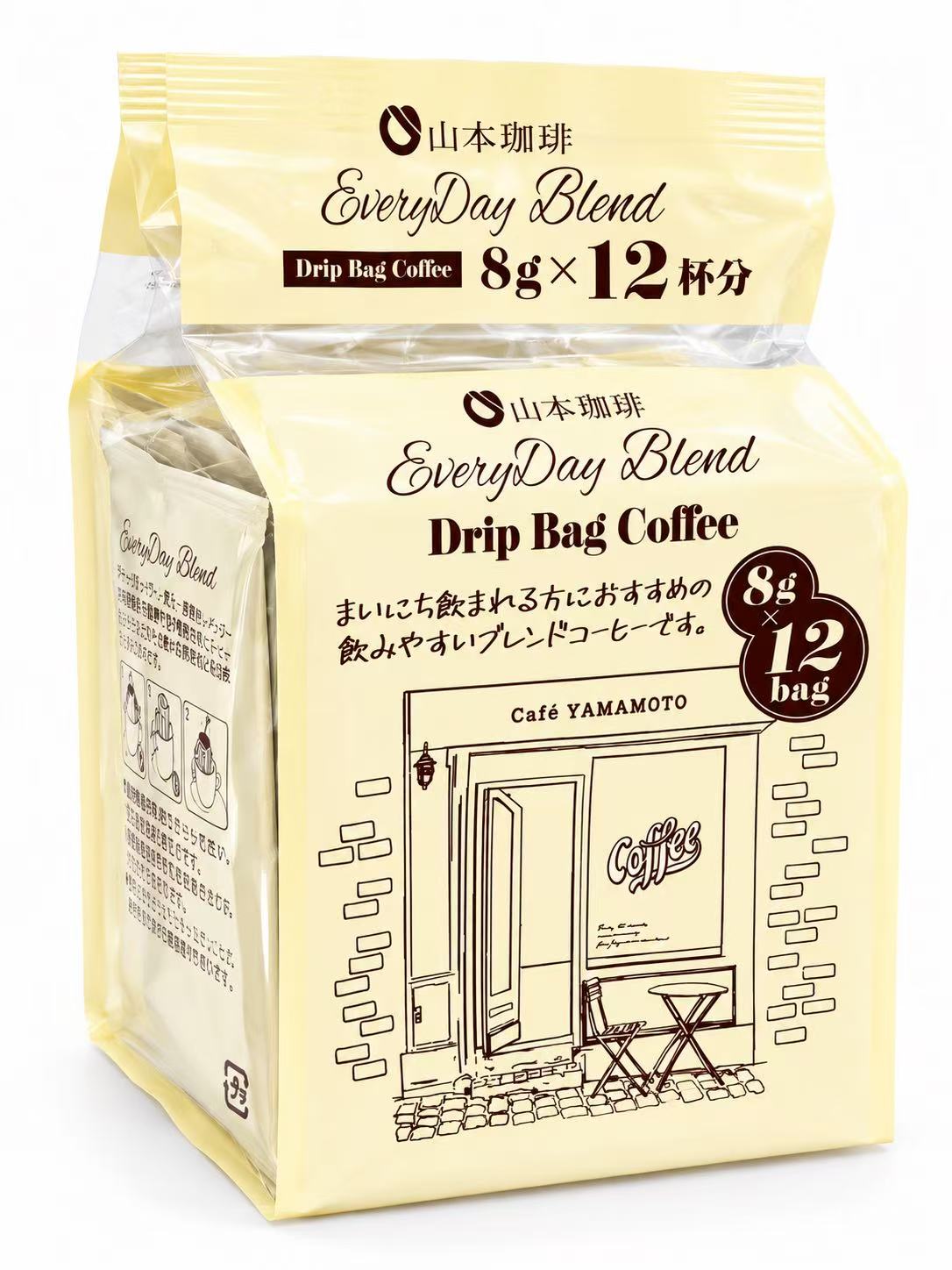 [NEW] YAMAMOTO COFFEE Everyday Blend Drip Coffee 12 cups