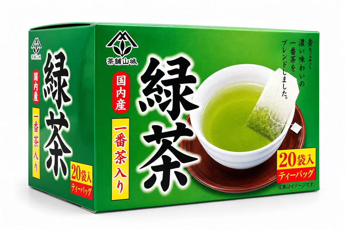 [NEW] YAMASHIRO Green Tea pack with First Harvest Leaves 20 bags