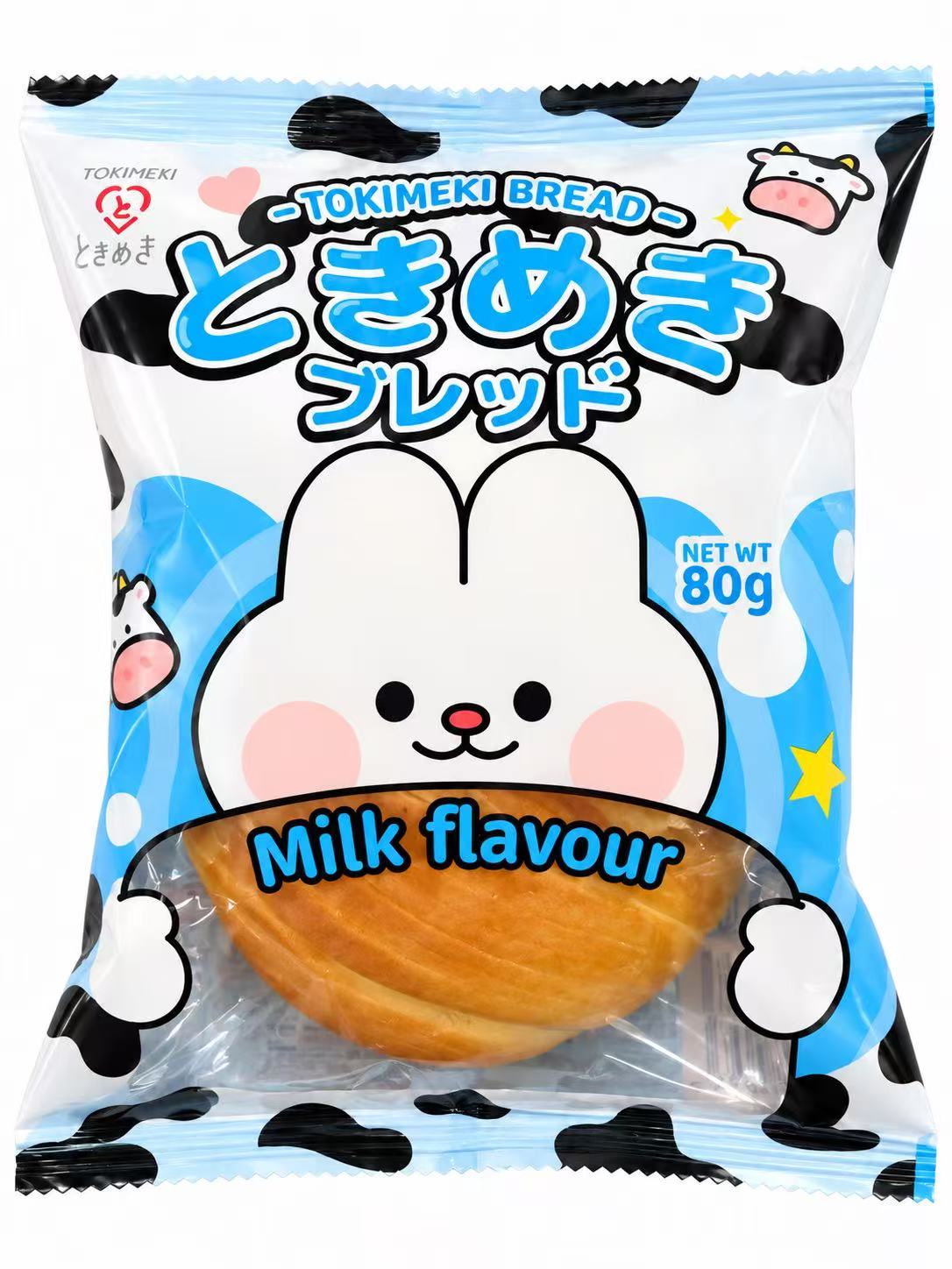 [NEW] 遇見 日式面包 (牛奶味) 80g Tokimeki Bread (Milk Flav)