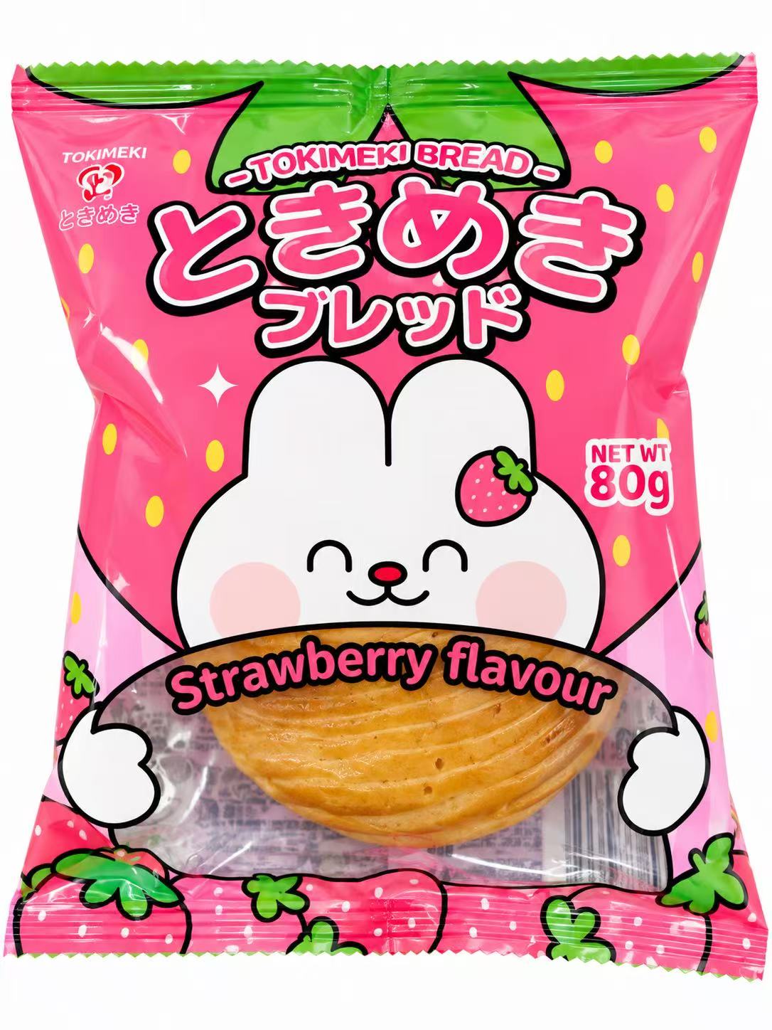 [NEW] 遇見 日式面包 (草莓味) 80g Tokimeki Bread (Strawberry Flav)