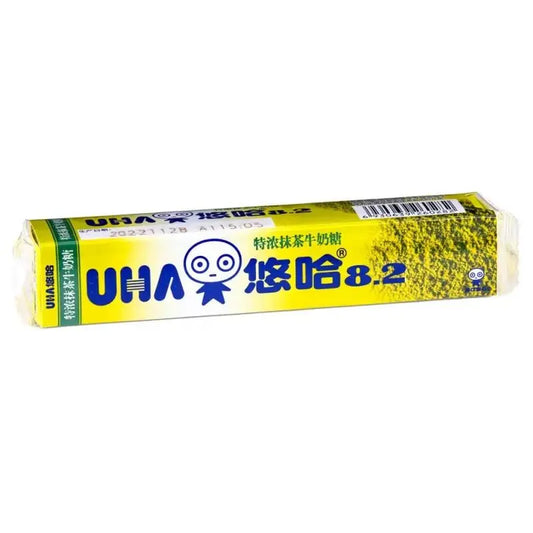 [新品] 悠哈 特濃抹茶牛奶糖 40g UHA Tokuno Milk Candy (Matcha Flavour)