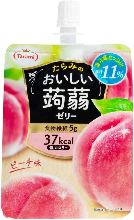 [新品] TARAMI 桃子味果凍 150g TARAMI Jelly Pouch Peach Flavour