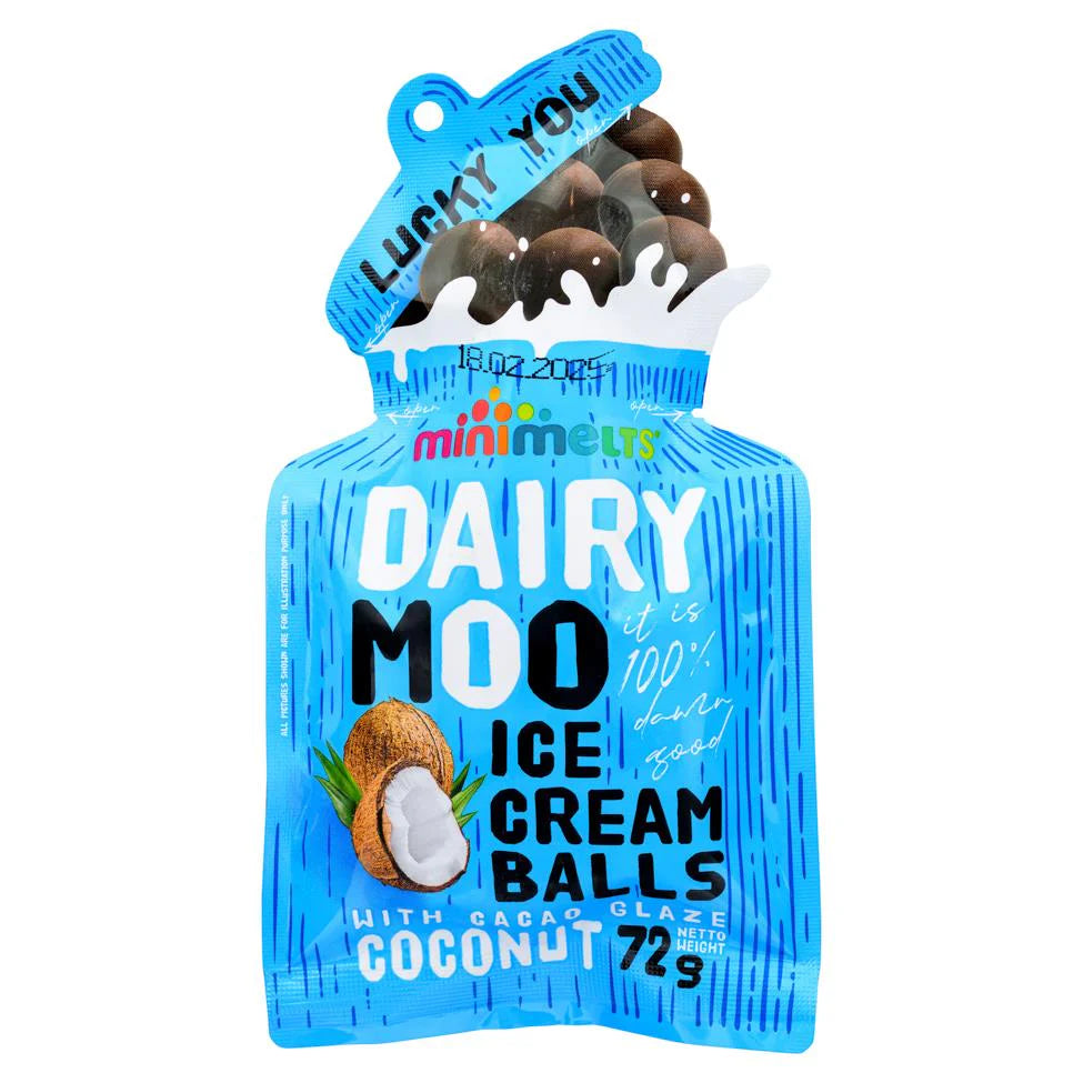[新品] Minimelts 椰子味雪葩球 72g Minimelts Sorbet Balls - Coconut