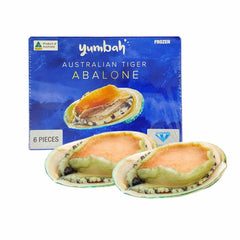 Yumbah Australian Greenlip Abalone 500g (6pcs) Yumbah 澳洲鲍鱼 盒装 (6只)