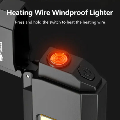 電筒防風打火機(可充電) 2-in-1 Rechargeable Flashlight & Windproof Lighter