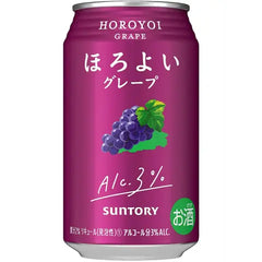 [新品] 三得利 葡萄味氣泡酒 Alc. 3%  350ml Suntory Horoyoi - Grape Flavour