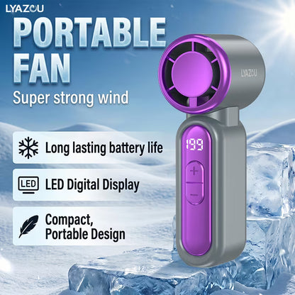 [新品] 迷你充電式手提風扇 (2 colours) Mini Portable Fan (Chargeable)