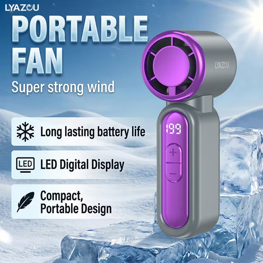 [新品] 迷你充電式手提風扇 (2 colours) Mini Portable Fan (Chargeable)