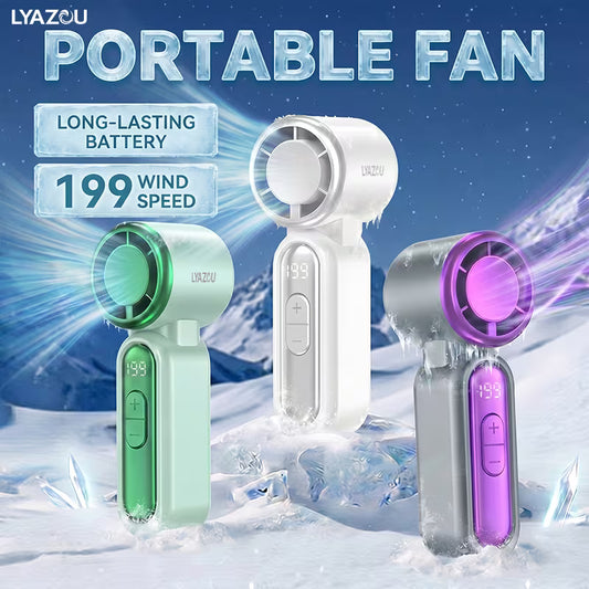 [新品] 迷你充電式手提風扇 (2 colours) Mini Portable Fan (Chargeable)
