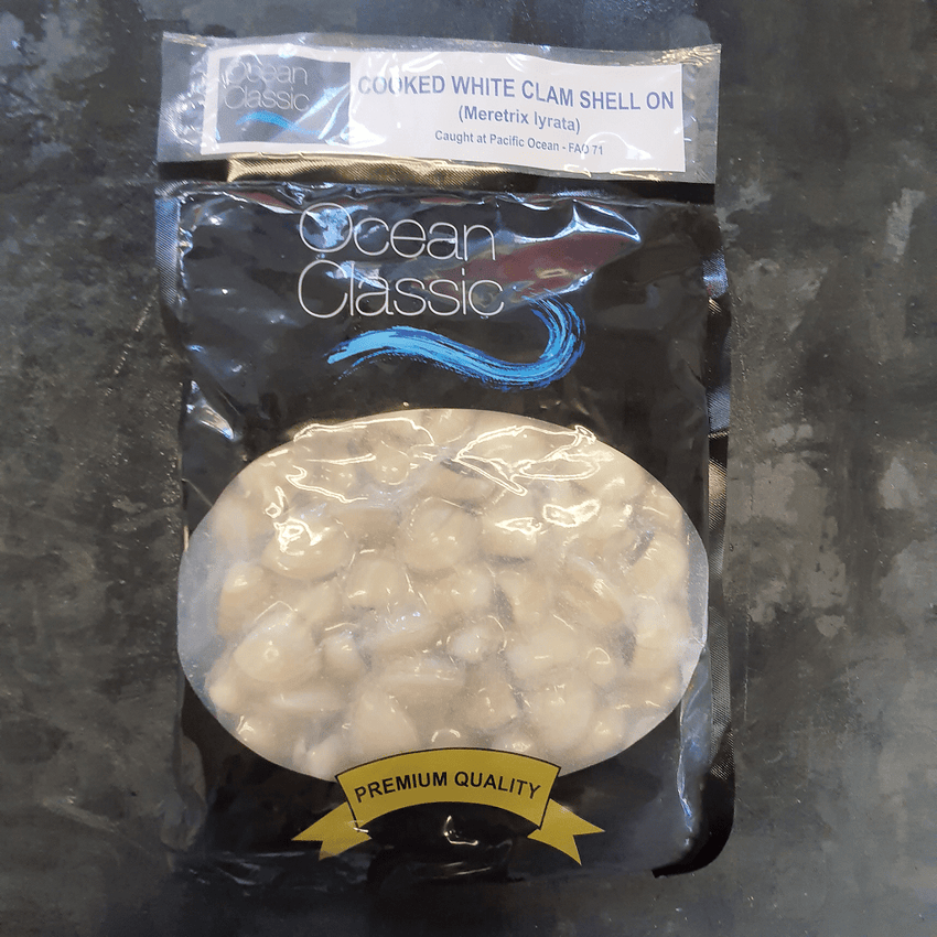 [新品] 冰鮮白花蛤 1kg Ocean Whole White Clam