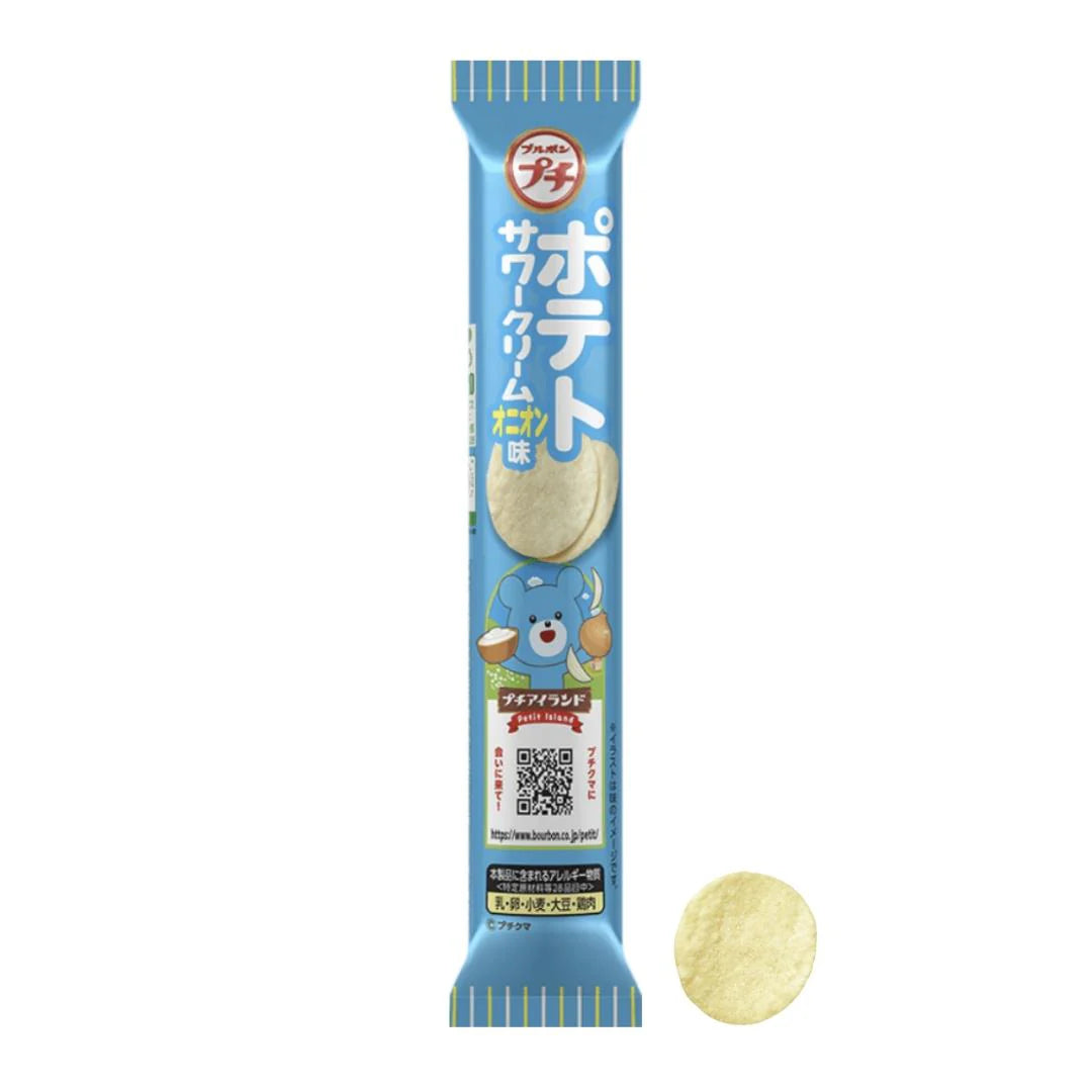 [新品] Bourbon 小份薯片酸奶油洋蔥味 35g Bourbon Petit Potato Snack Sour Cream & Onion Flavour