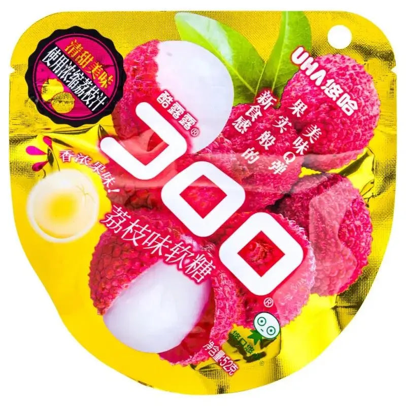[新品] 悠哈 酷露露荔枝味果汁軟糖 52g UHA Kororo Soft Candy (Lychee Flavour)