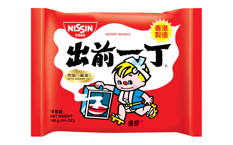 Nissin Demae Ramen with Sesame Oil 100g 日清 出前一丁 包装面 麻油味