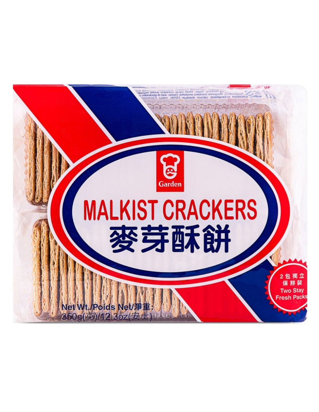 嘉頓 麥芽酥餅 350g GARDEN Malkist Crackers