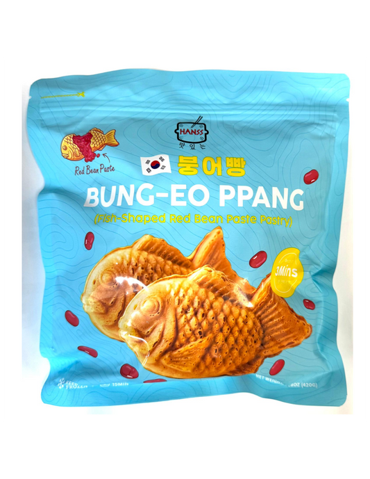 HANSS 韓式鯛魚燒(紅豆) 420g HANSS Fish-Sharp Pastry with Red Bean