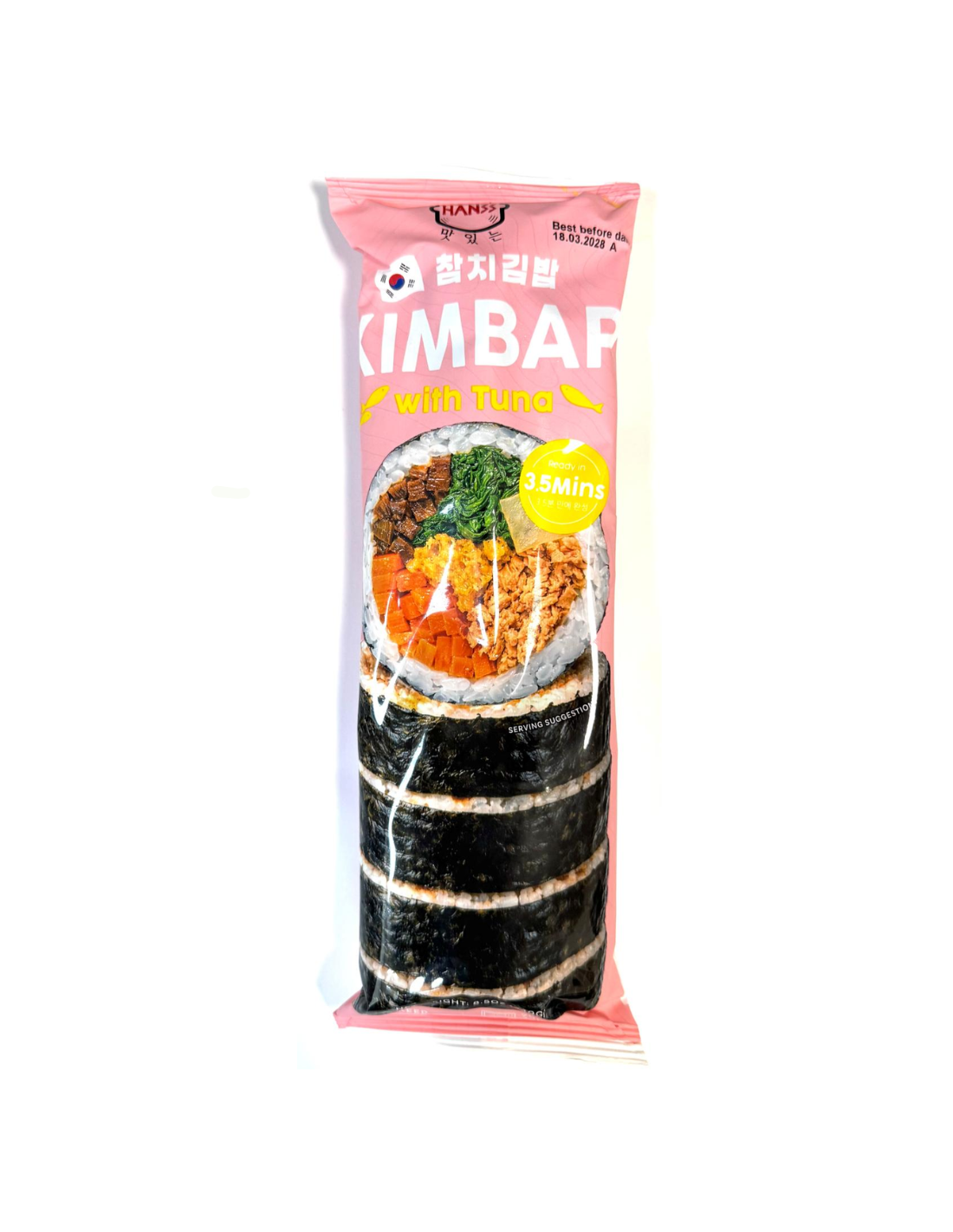 [LIMITED TIME OFFER] HANSS 韓式金槍魚紫菜包飯 240g HANSS Kimbap with Tuna
