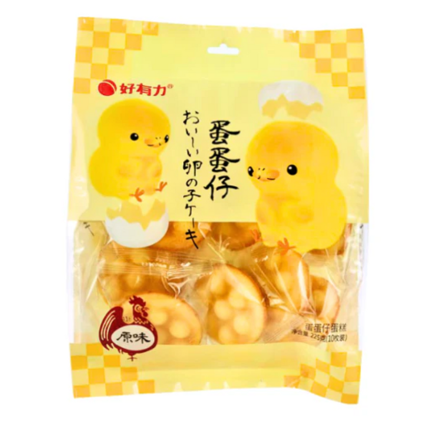 [新品] 好有力 蛋蛋仔蛋糕 (原味) 225g Egg Style Cake - Orig