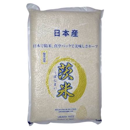 [新品] 日本茨城縣頂級壽司米 5kg UBARA Shikiyutaka Japanese Rice