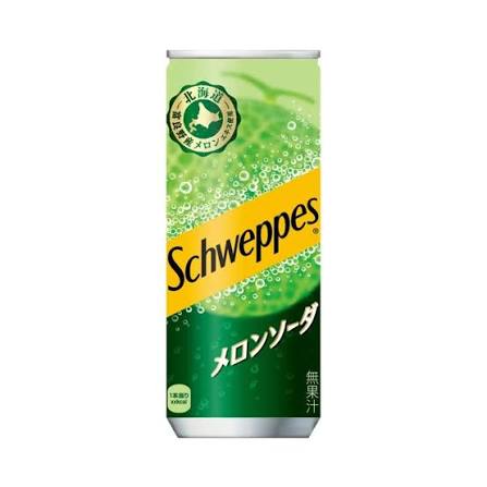 [新品] Schweppes 蜜瓜梳打 250ml Schweppes Melon Soda