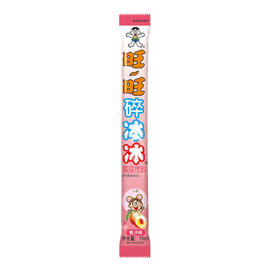 [新品] WW Ice Pop Peach Flavour 78ml 旺旺 碎冰冰 桃子味