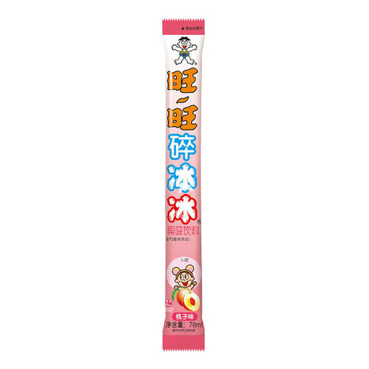 [新品] WW Ice Pop Peach Flavour 78ml 旺旺 碎冰冰 桃子味