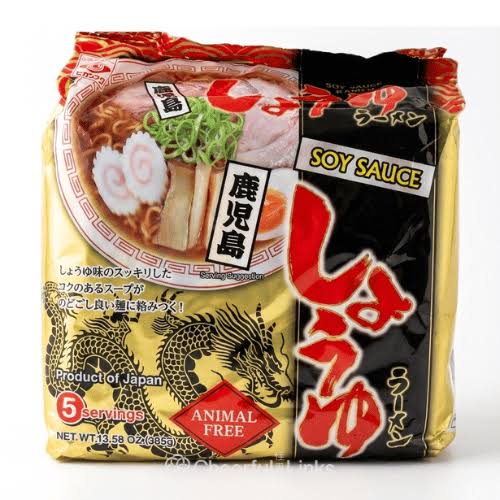 [新品] 日本鹿兒島醬油拉麵 5x77g Higashimaru Shoyu Kagoshima Ramen