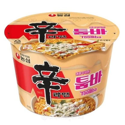 [新品] 農心 奶油芝士拌杯麵 113g Nongshim Toomba Big Bowl
