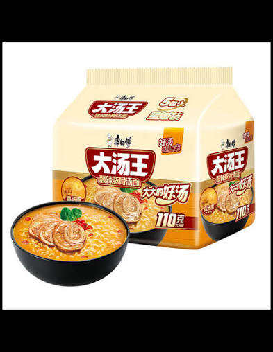 [新品] 康師傅 大湯王酸辣豚骨湯麵 5連包 KSF Hot & Sour Pork Bone Flavour Noodle