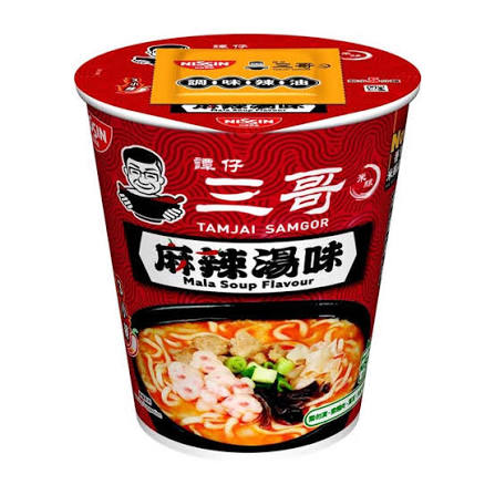 [NEW] 日清 譚仔三哥麻辣杯面 (三小辣) 71g Nissin Tamjai Samgor Spicy Cup Noodle