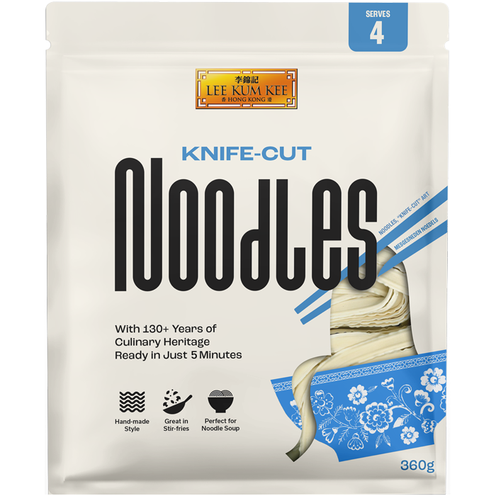 [新品] 李錦記-刀削麵 2人份 180g LKK-KNIFE-CUT Noodle (Serves 2)
