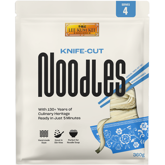 [新品] 李錦記-刀削麵 2人份 180g LKK-KNIFE-CUT Noodle (Serves 2)