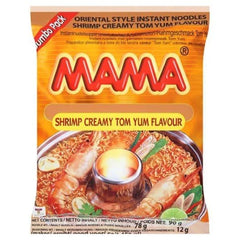 MAMA - Shrimp Creamy Tom Yum Noodles 90g 妈妈 奶油冬蔭功面