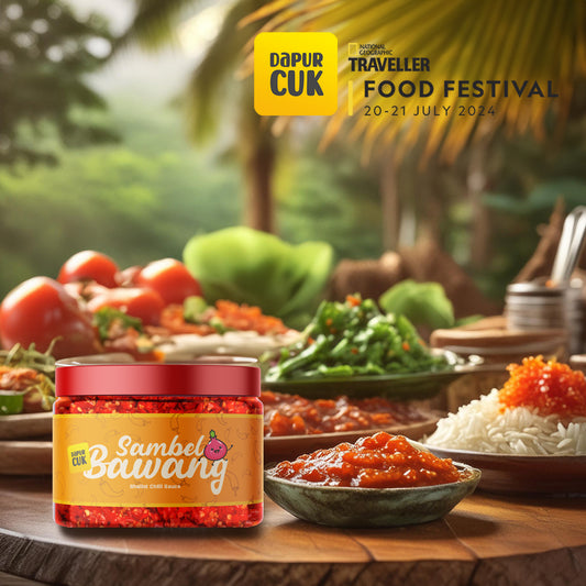 [新品] 叁巴醬 - 紅蔥頭 DAPUR CUK Sambal - Shallot