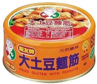 [新品] 大土豆麵筋(全素) 150g Fried Gluten with Peanuts