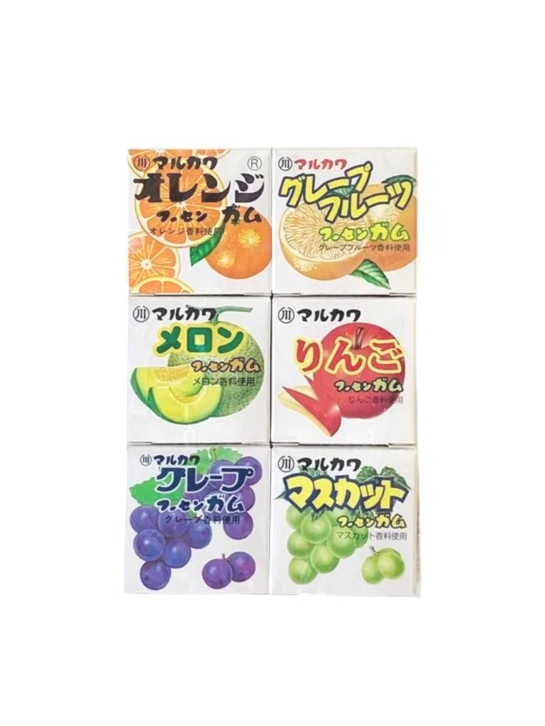 MARUKAWA Fruit 6 Mable Gum 日本果汁香口珠 6pcs