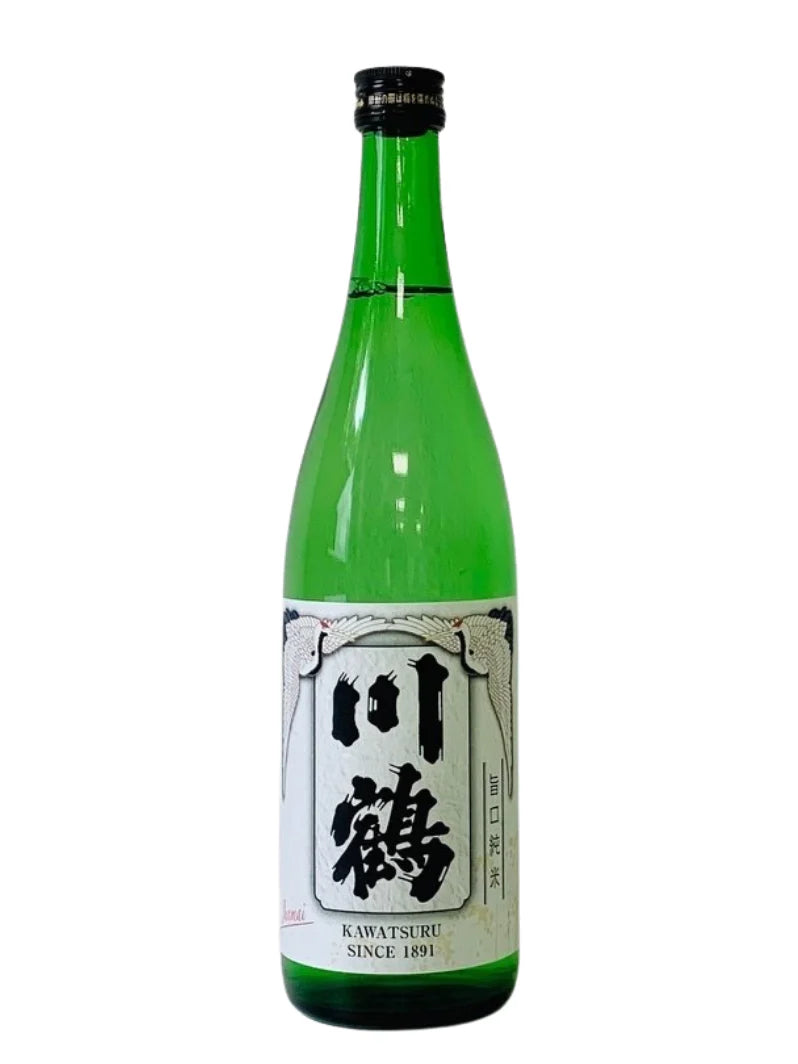 [新品] 日本 川鶴清酒ALC 16% 720ml Sake - Kawatsuru Umakuhi Junmai