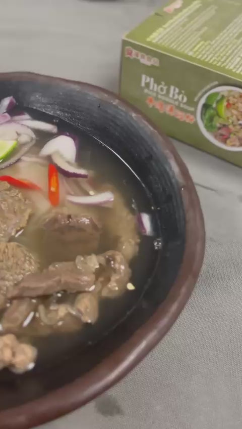 [新品] 漢典 牛肉湯河粉 600g HAN DIAN Beef Pho Rice Noodle Soup
