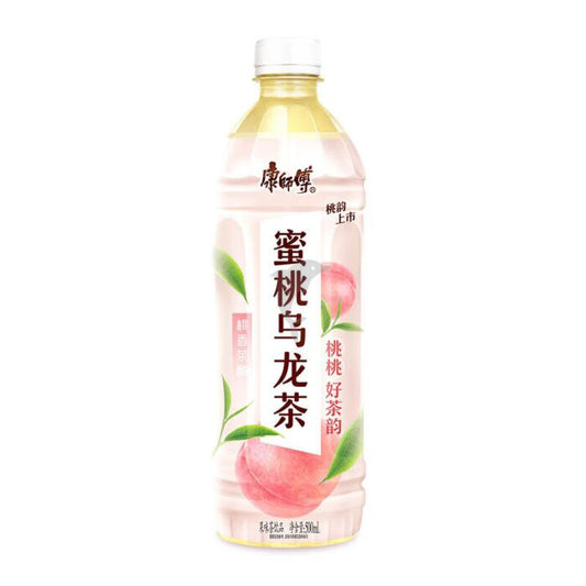 [新品] 康師傅 蜜桃烏龍茶 500ml KSF Oolong Tea Drink- Peach Flavour