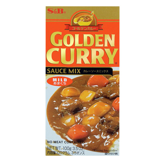 S&B Golden Curry Roux ( Mild ) 92g S&B 金咖喱 ( 微辣 )