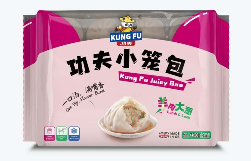 [促銷] 功夫小籠包 羊肉大蔥 300g Kung Fu Lamb & Leek Siu Loong Bun