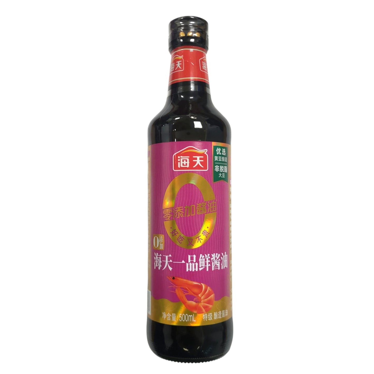 [新品] 海天 0添加一品鮮醬油 500ml HD 0 Seasoned soy sauce