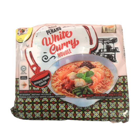 [新品] 檳城白咖喱麵 4x110g Mykuali Penang White Curry Noodle