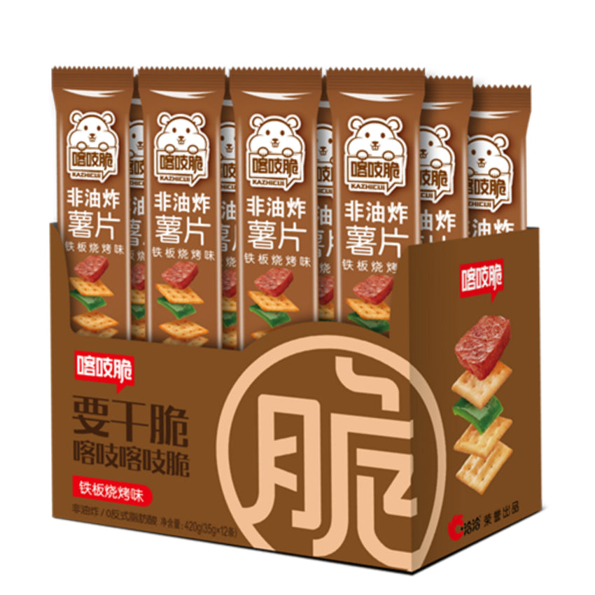 [新品] 洽洽 喀吱脆薯片 燒烤 35g CC Potato Chips - BBQ