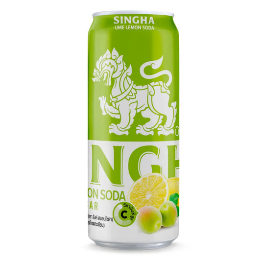 [新品] 泰國Singha 青檸味梳打 330ml Singha Ume Lemon Soda