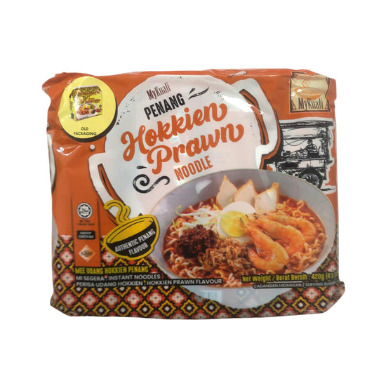 [新品] 檳城香辣蝦湯麵 4x105g Mykuali Penang Hokkien Prawn Noodle