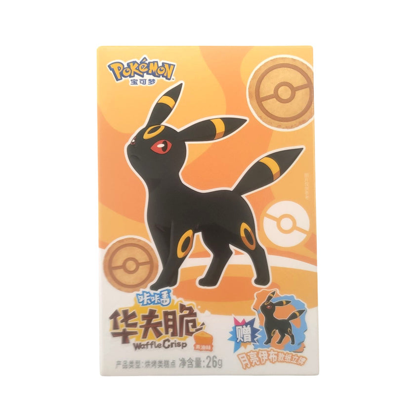 [新品] 咔咔番 寶可夢 華夫脆 26g Kakaban Pokemon Waffle Crisp - Butter