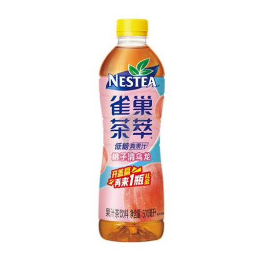 [新品] 雀巢 桃子清烏龍果汁茶 500ml Nestea Fruit Juice - Peach & Oolong Tea