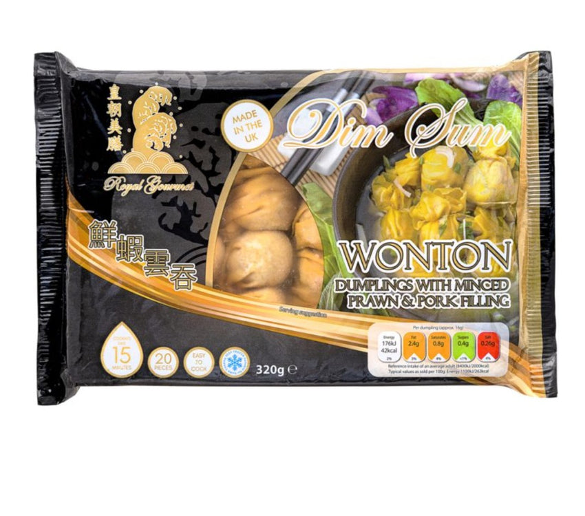 皇朝美膳 鮮蝦雲吞 320g Royal Gourmet Prawn and Pork Wonton